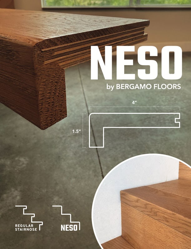Bergamo NESO Stair Nosing