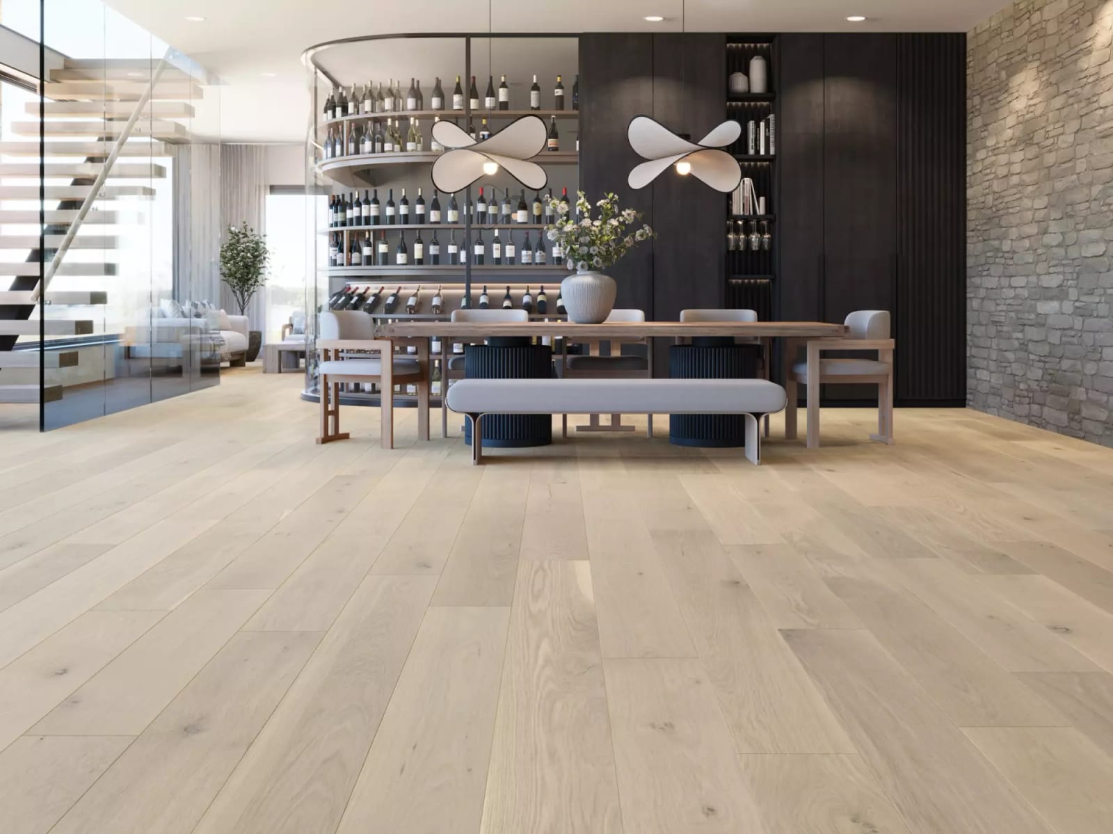 Mirage White Oak Camellia Smooth DurAlive, photo 6 of 7