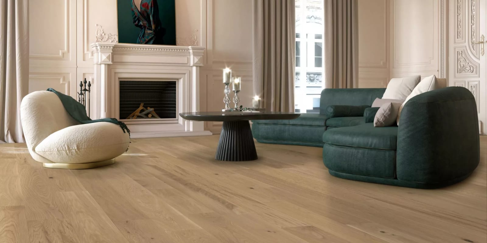 Mirage White Oak Eleanor Brushed DuraMatt, photo 2 of 7