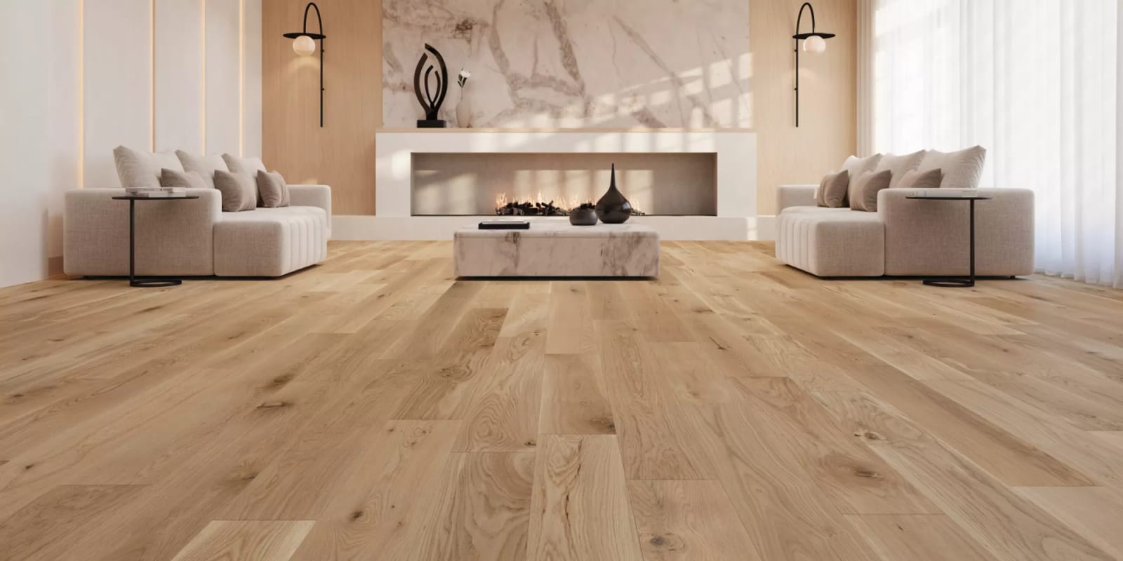 Mirage White Oak Natural Smooth DurAlive, photo 2 of 7