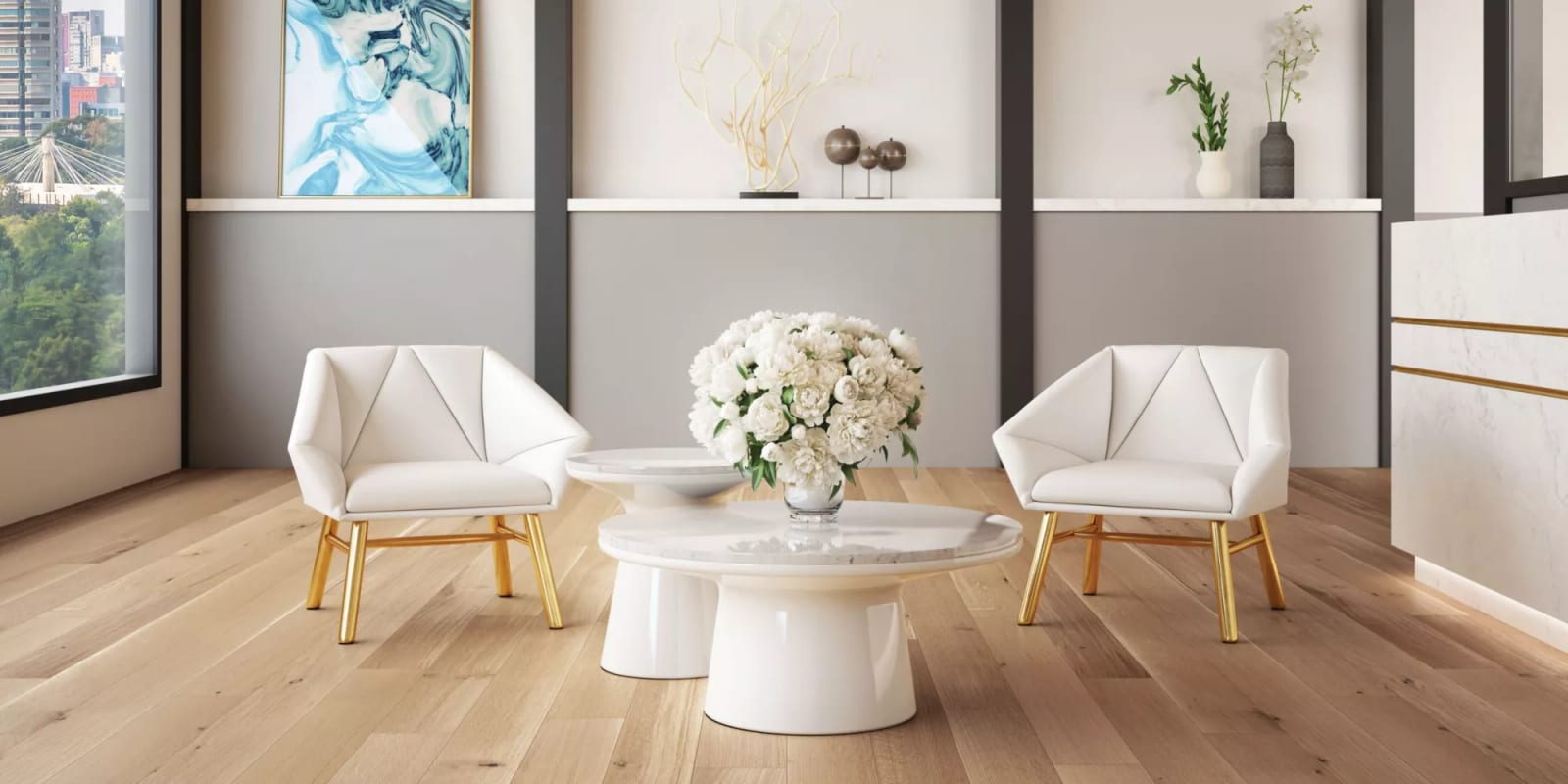 Mirage White Oak Natural R&Q Brushed DuraMatt, photo 2 of 7