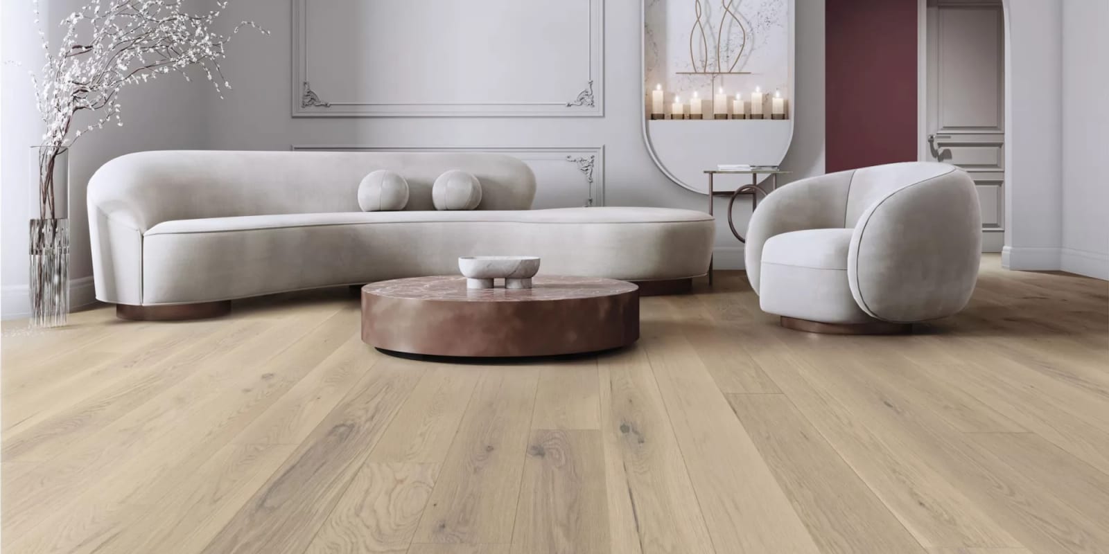 Mirage White Oak Rachel Brushed DuraMatt, photo 2 of 7