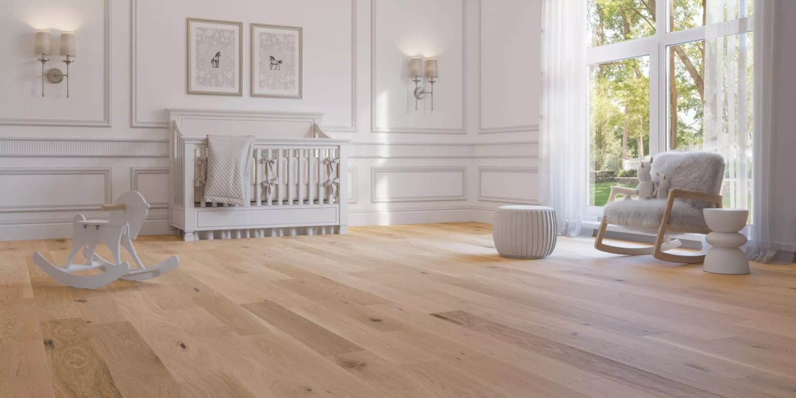 Mirage White Oak Rocking Horse Brushed DuraMatt, photo 2 of 7
