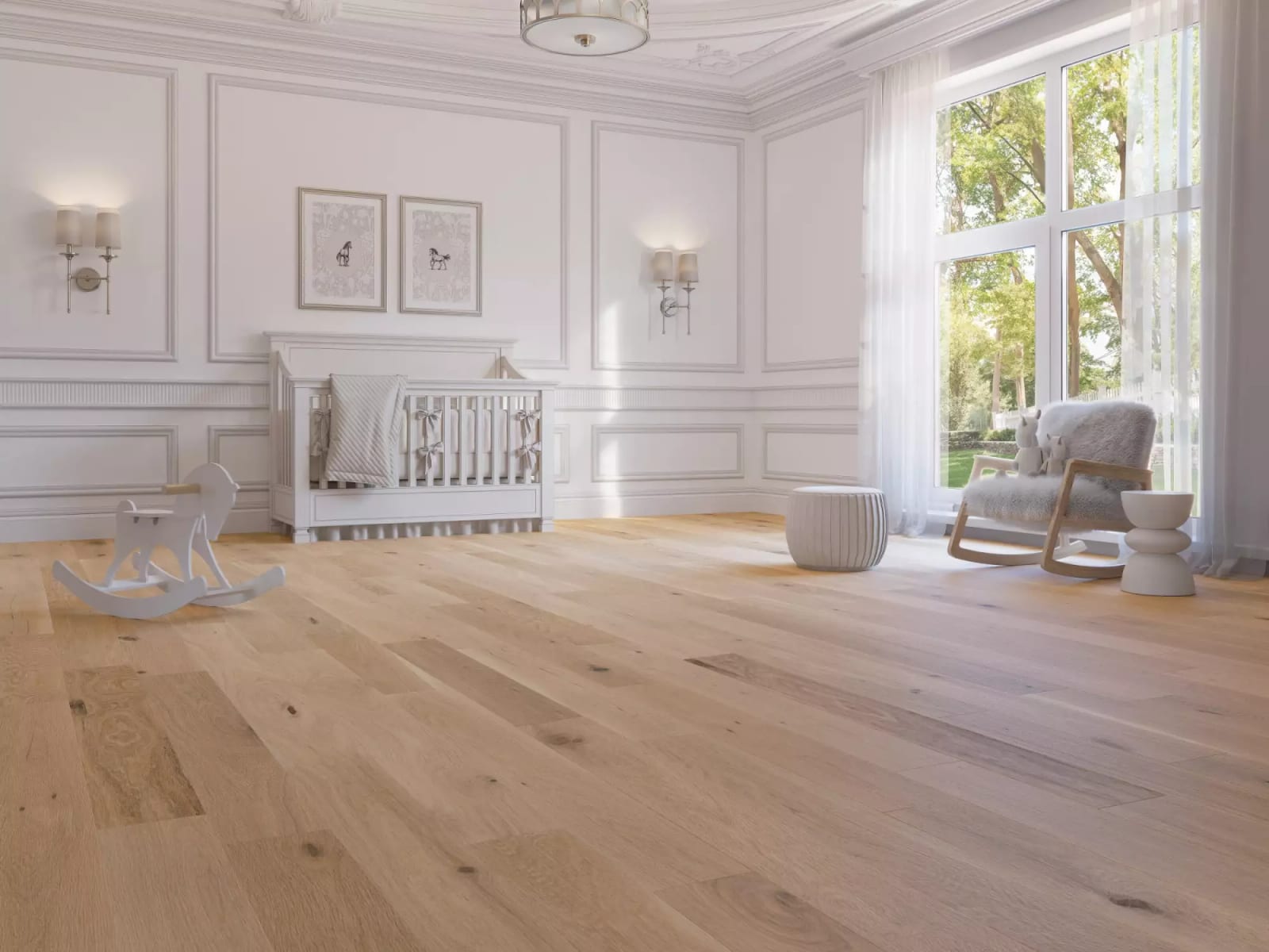 Mirage White Oak Rocking Horse Brushed DuraMatt, photo 6 of 7