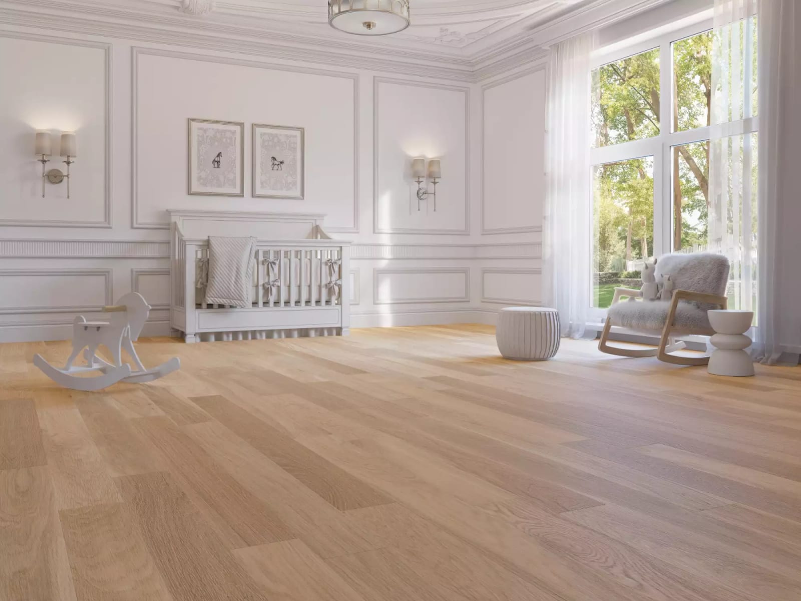 Mirage White Oak Rocking Horse Brushed DuraMatt, photo 7 of 7