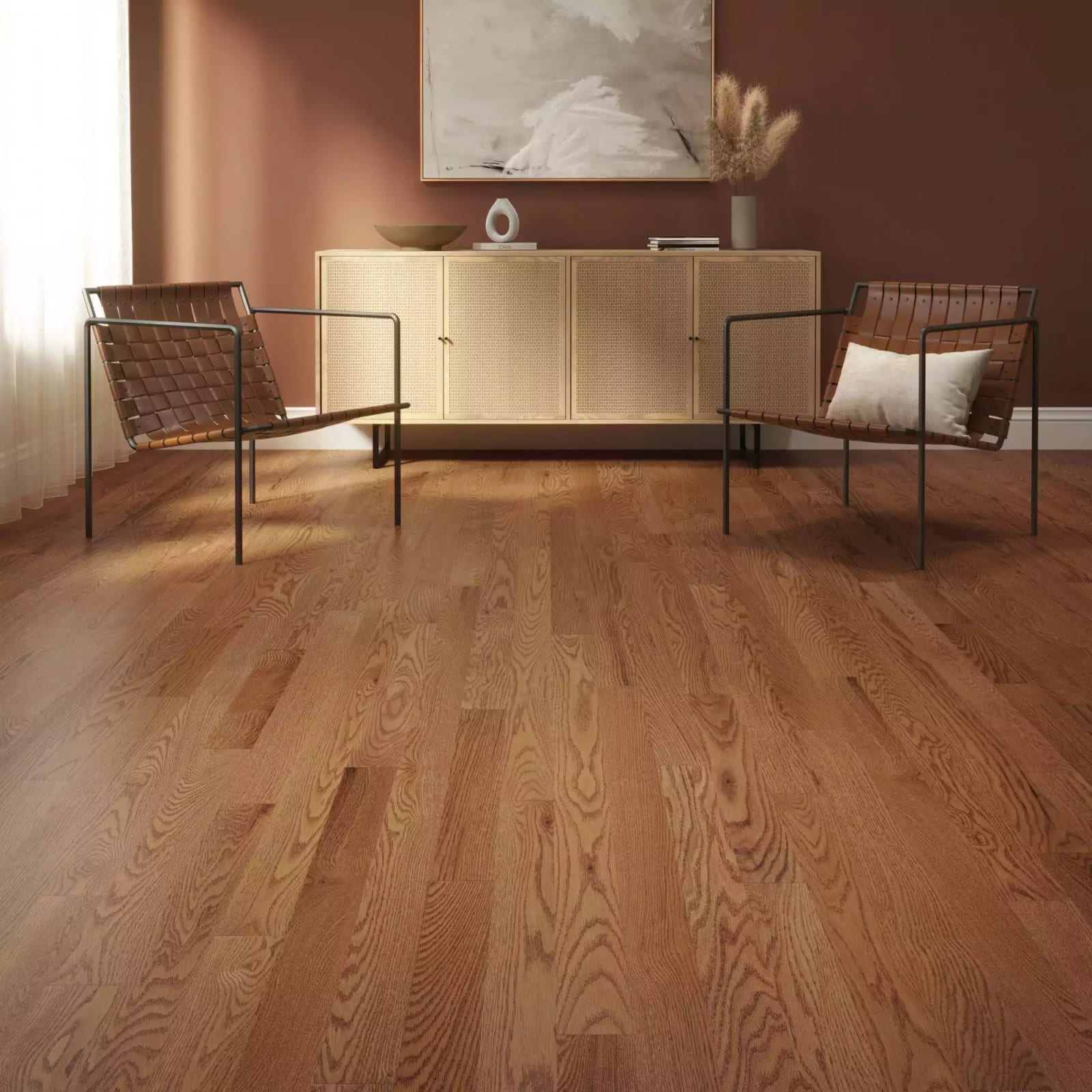 Mirage Red Oak Windsor Elemental Smooth
