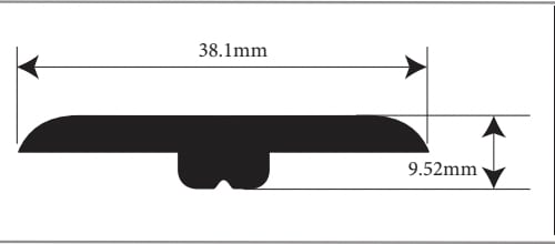 Republic Floor SPC Moldings & Accessories T-Molding