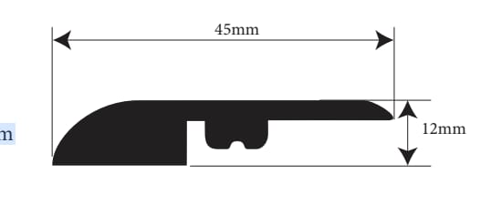 Republic Floor Laminate Moldings Reducer