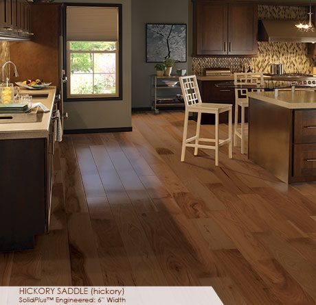 Somerset WIDE PLANK Hickory Saddle, photo 2 of 2