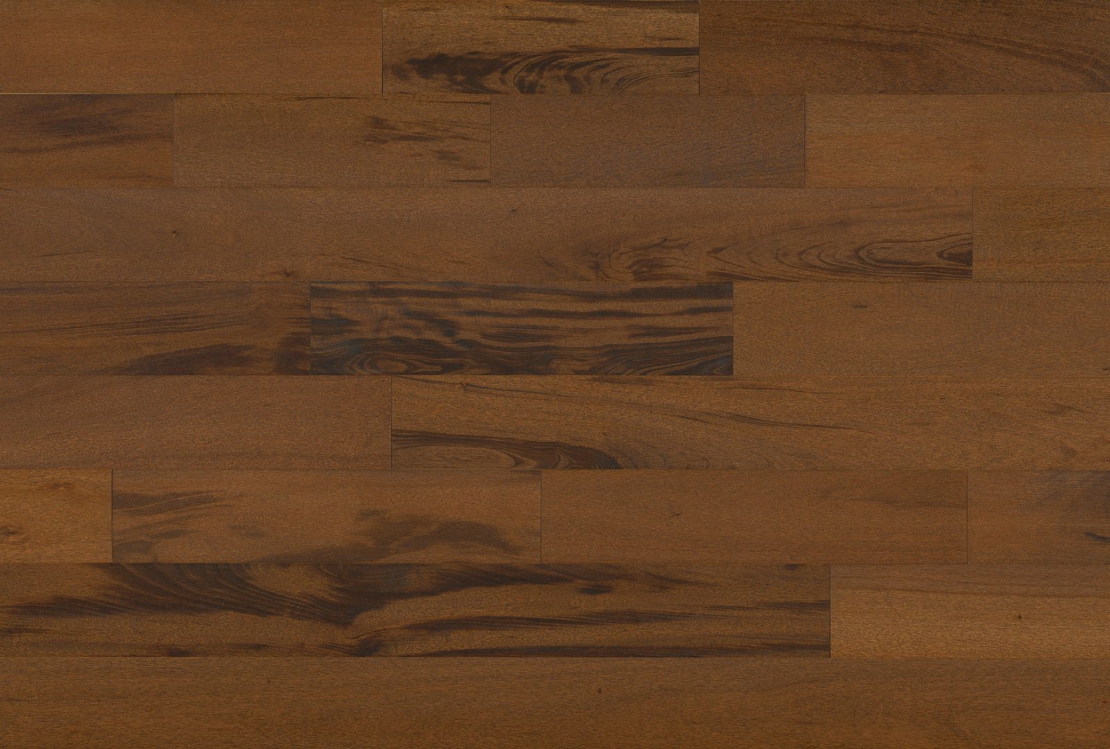 Indusparquet LARGO Tigerwood Wirebrush Chocolate