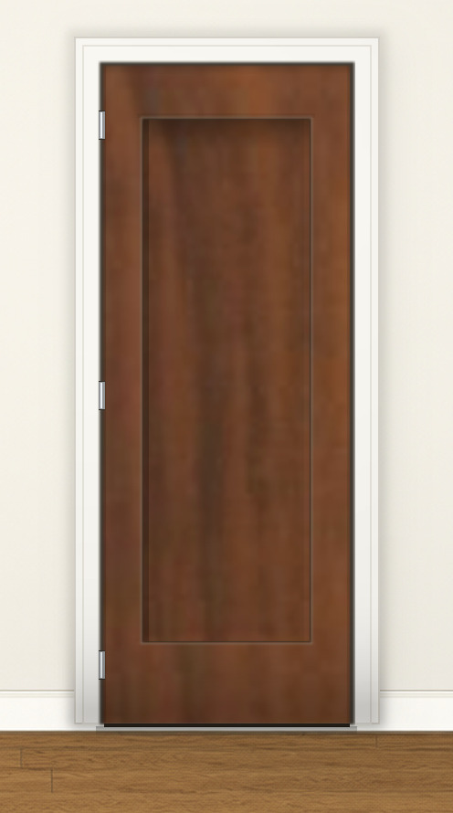 1-Panel Shaker Door