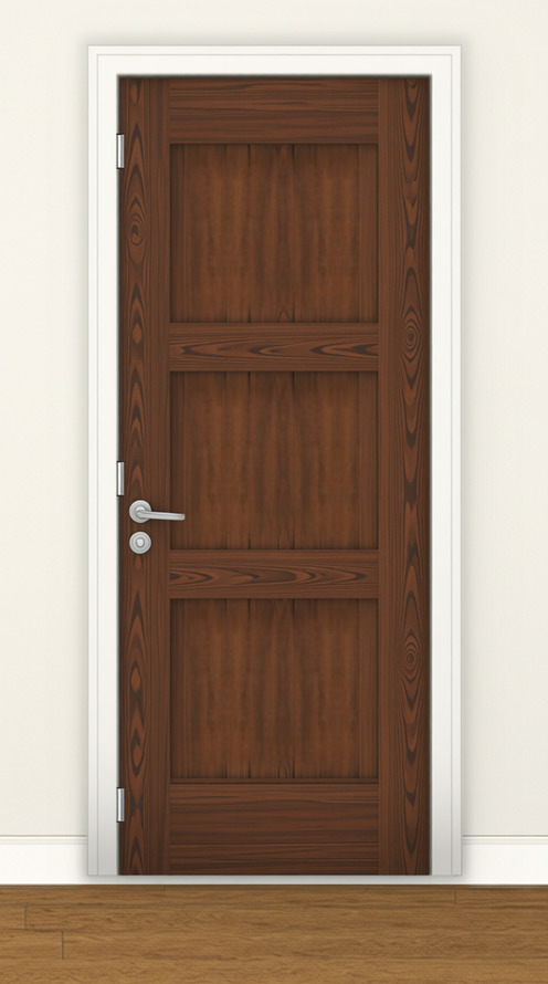Continental 3-Panel Shaker, Solid Core