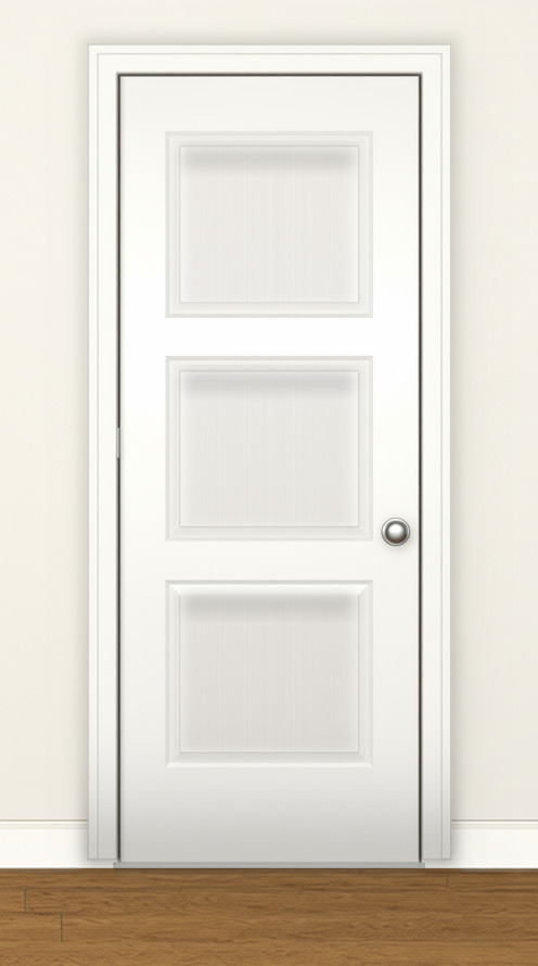 Sausalito 3-Panel Shaker, Hollow Core