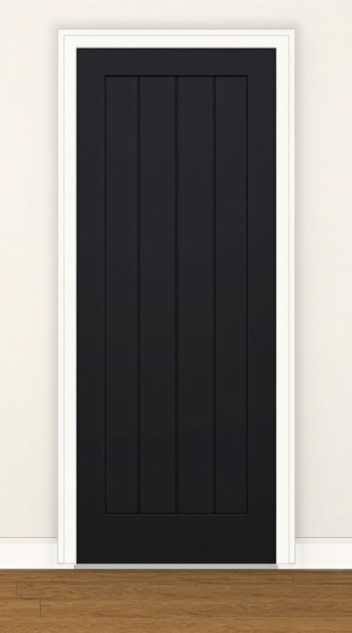 Marin 3-Groove Modern Slab, Solid Core