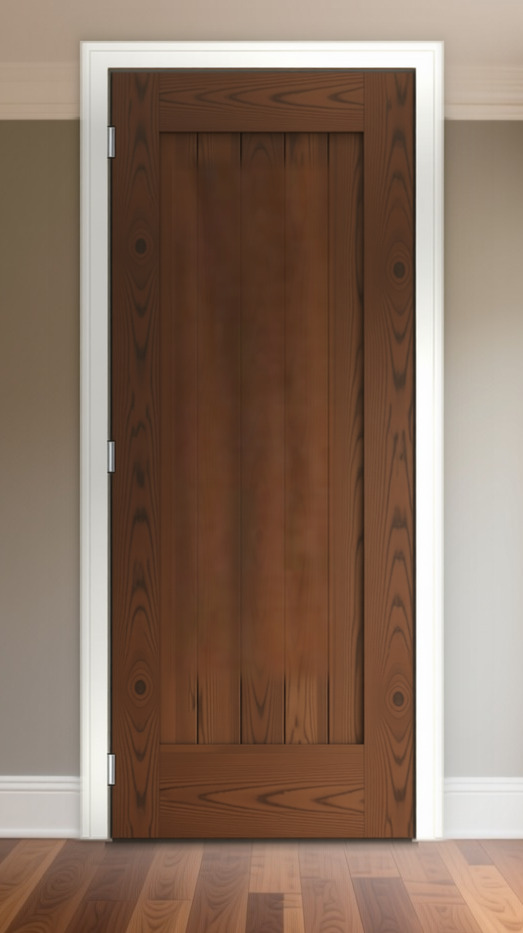 One-Panel Shaker Door