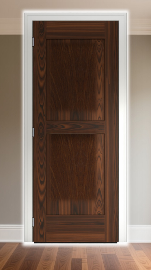 Two-Panel Shaker Door