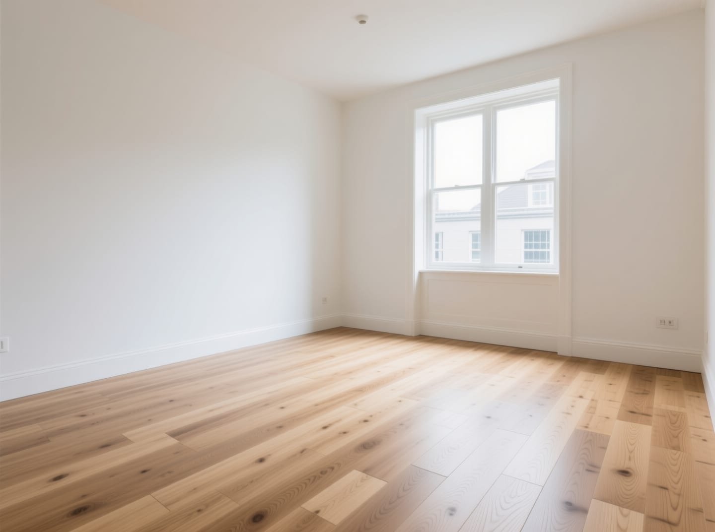 A room photo with new flooring laid in by the Flooring Designer